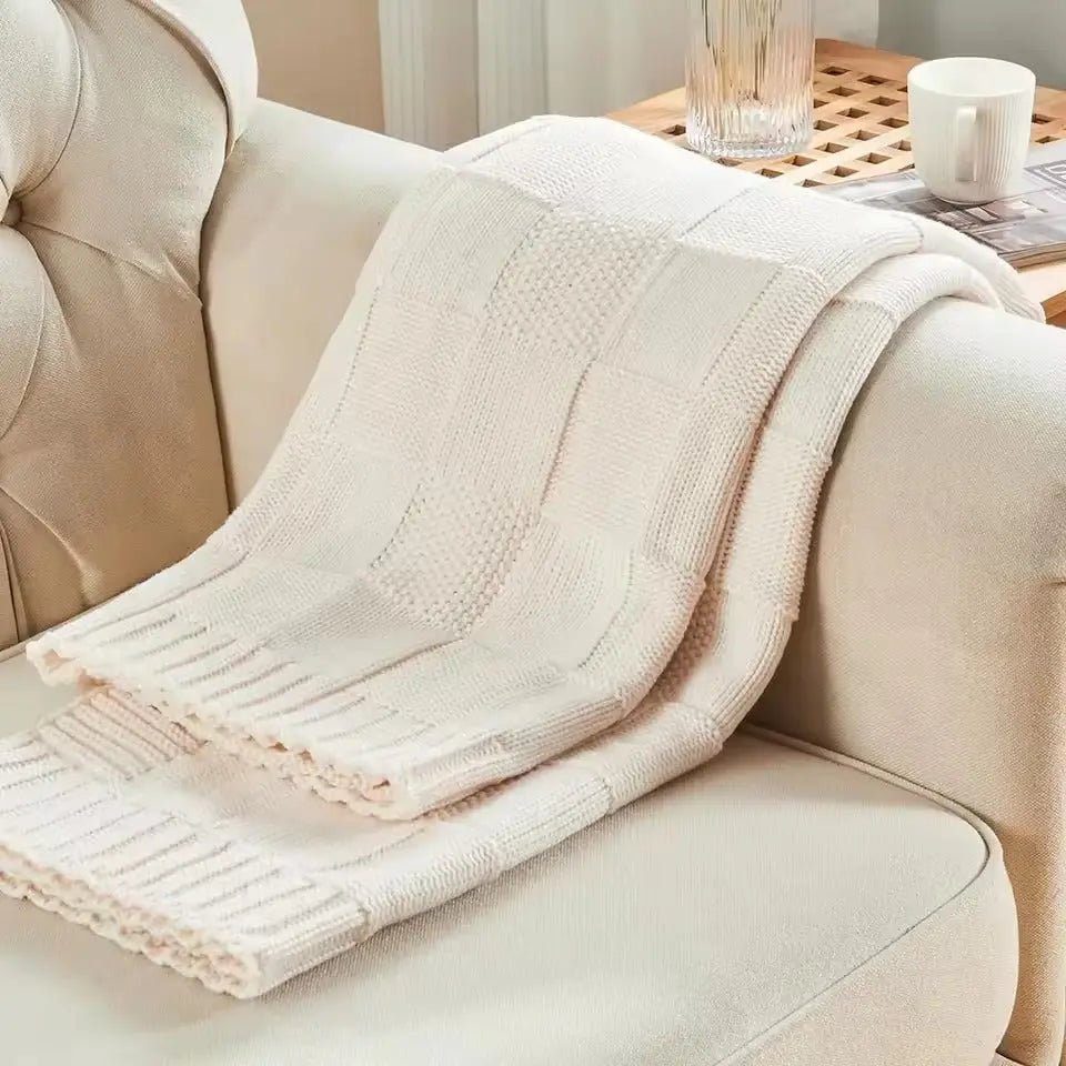 Wyrm Blocks Knitted Quilt Inovessa