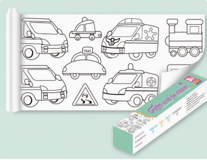 XXL Kleurplaat Voor Kinderen Creatieve Activiteit Zelfklevend Papier 300cm 7