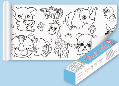 XXL Kleurplaat Voor Kinderen Creatieve Activiteit Zelfklevend Papier 300cm 9