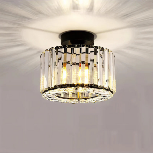 Luxurious Sparkling Crystal Ceiling Light - Lusomart