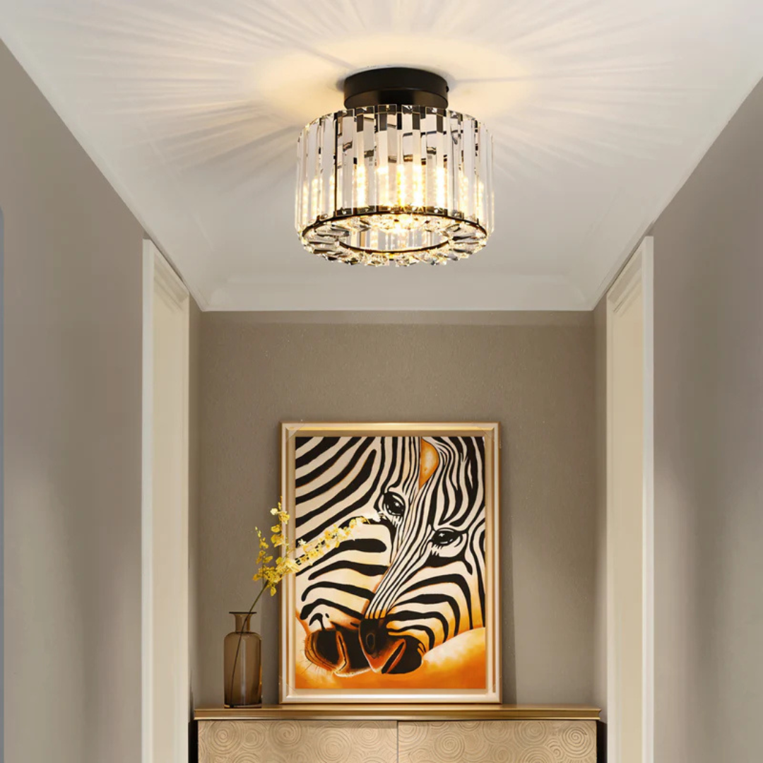 Xylenne | Elegant Stylish Crystal Glass Ceiling Lamp 2