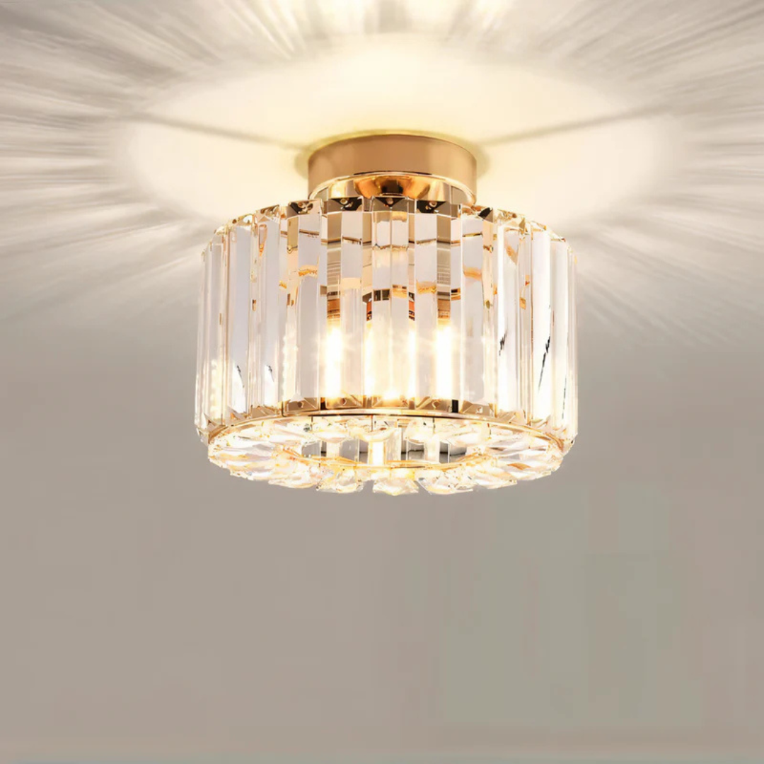 Xylenne | Elegant Stylish Crystal Glass Ceiling Lamp 6