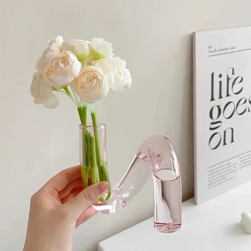 Colorful Floral Vase Holder - Lusomart