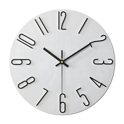 Quiet Contemporary Quartz Wall Clock