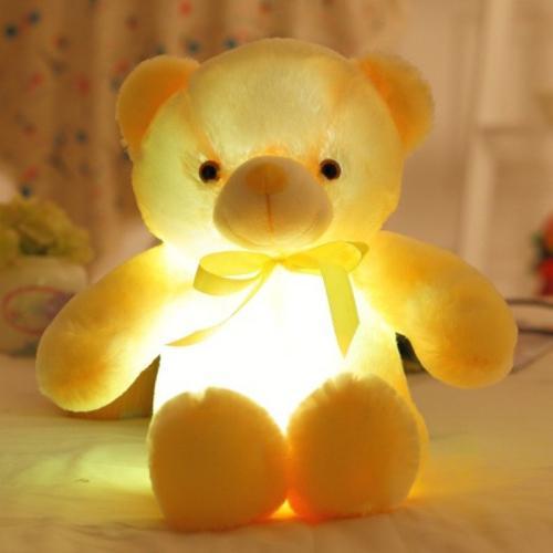 Cuddly Lighted Teddy Bear Toy for Kids Night Light