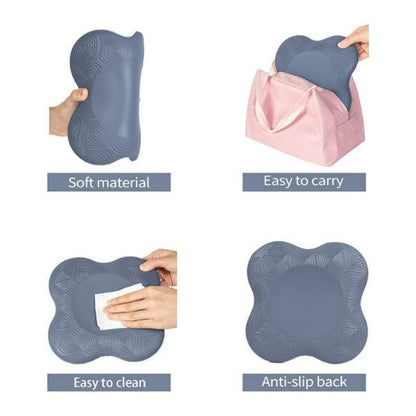 Yoga Pad for Knees - 1Pcs Extra Thick Exercise Knee Pads Soft Nonslip Pilates Kneeling Wrist Hips Hands Elbows Balance 8