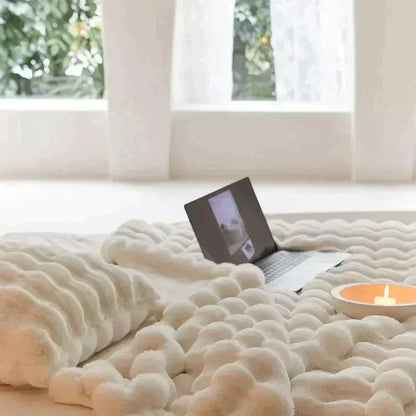 Soft Wool Throw Blanket for Cold Winter Nights