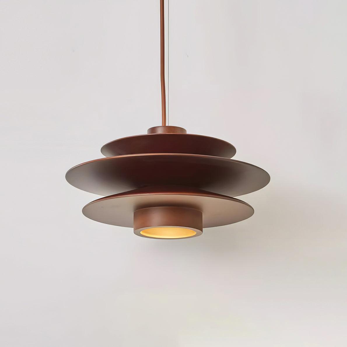 Rustic Wood Drop Pendant Light Fixture - Lusomart
