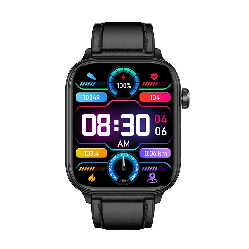 Zelara Calculation Ein-Klick-SOS call GPS positioning blood sugar texts and notification receive health smartwatch 4