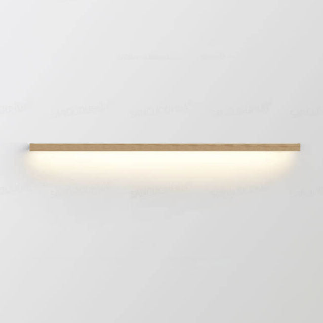 Simple Wooden LED Wall Light for Warm Ambient Glow - Lusomart