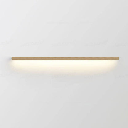 Simple Wooden LED Wall Light for Warm Ambient Glow - Lusomart