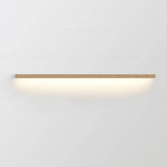 Simple Wooden LED Wall Light for Warm Ambient Glow - Lusomart