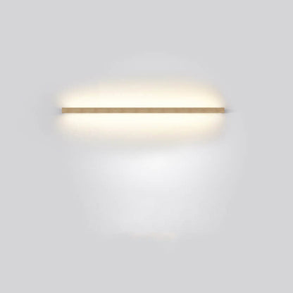 ZenBeam | Minimalist Solid Wood LED Wall Lamp for Warm Ambient Lighting 4