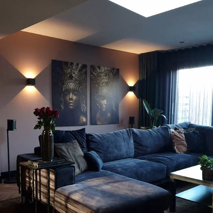 Smart Motion LED Wall Light with Warm White Glow