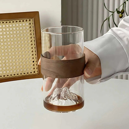 ZenPeak Mountain Tea and Coffee Glass Inovessa