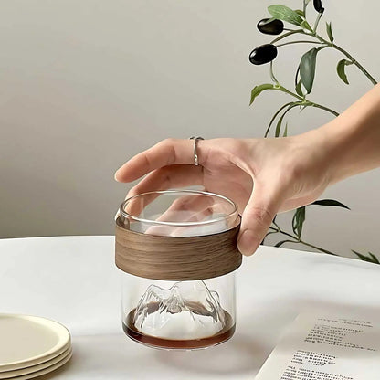 ZenPeak Mountain Tea and Coffee Glass Inovessa