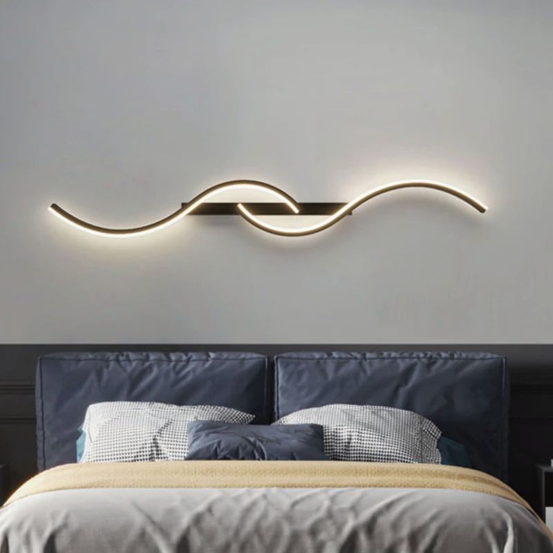 ZenithBeam LED Sconce – Artistic Design for Hallway, Bathroom, Bedroom, Living Room, ensuring Durable and Versatile Lighting in a sleek contemporary form. 4
