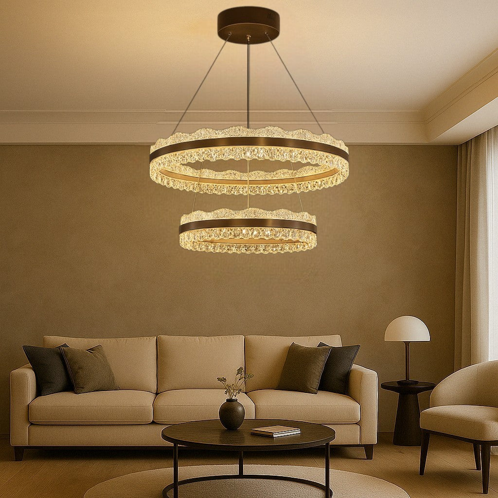 Zenyra | Luxurious 2-Tier Chandelier 2