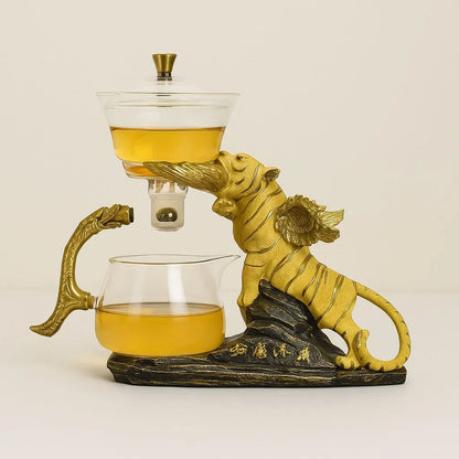 Traditional Chinese Dragon Tea Set - Lusomart