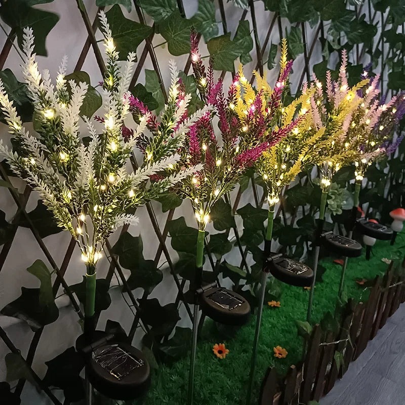 Bright Solar Powered Garden Lights