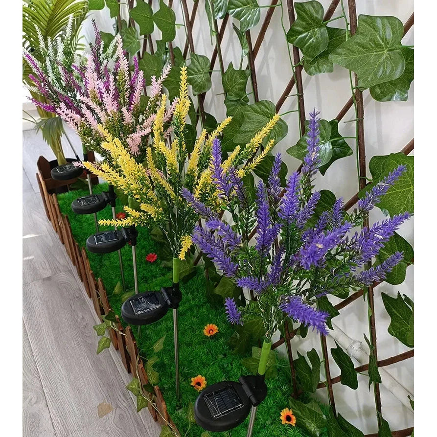 Bright Solar Powered Garden Lights