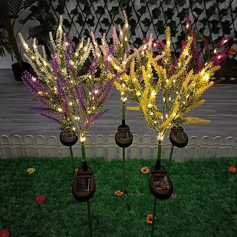 Bright Solar Powered Garden Lights - Lusomart