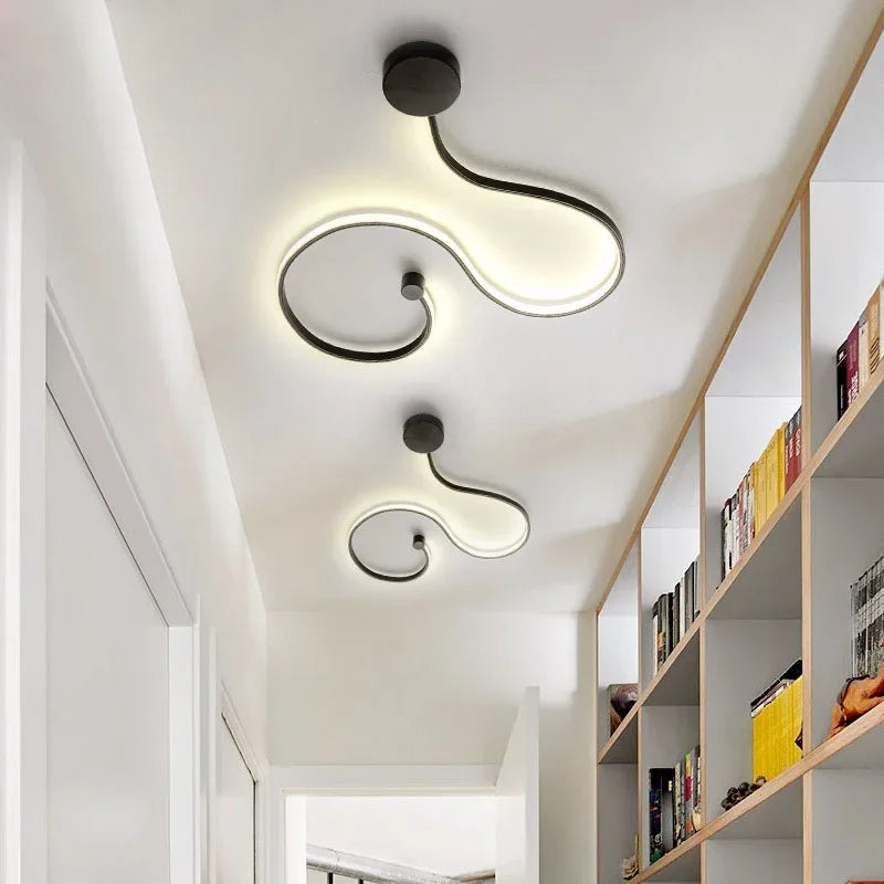 Thin Modern LED Wall Light Energy Efficient Fixture