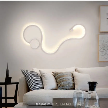 Thin Modern LED Wall Light Energy Efficient Fixture