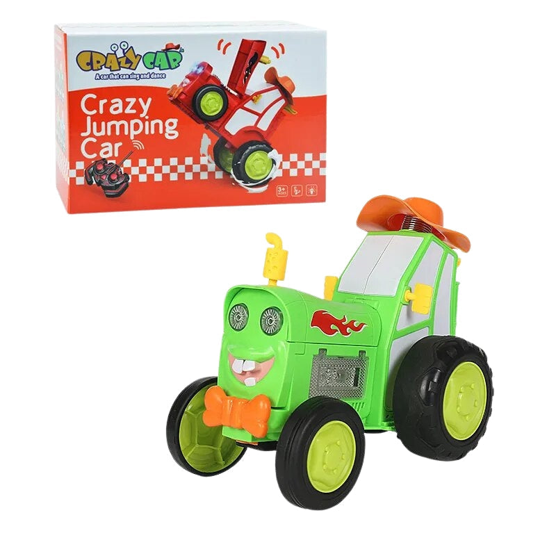 ZynoSpark – Jumping RC stunt car with music, lights, and upright motion game 4