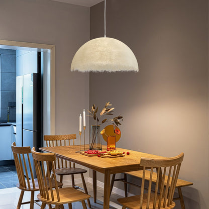 Unique Glass Dome Hanging Lamp