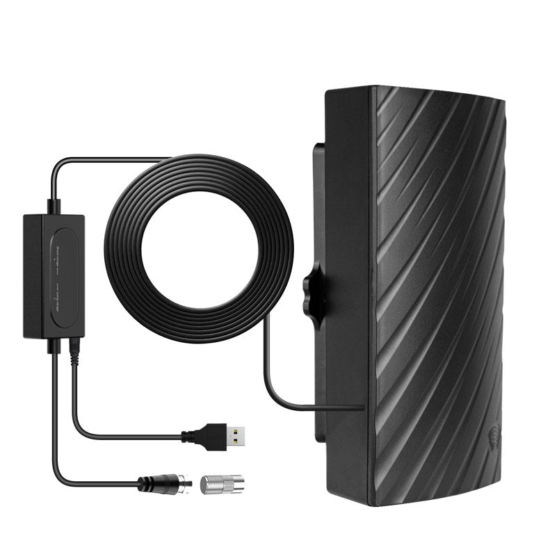 Ultra HD Indoor TV Antenna - Long Range 4K Receiver