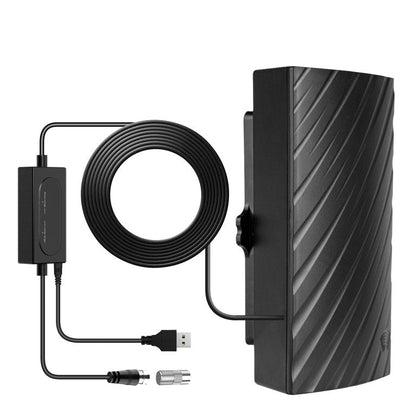 Ultra HD Indoor TV Antenna - Long Range 4K Receiver