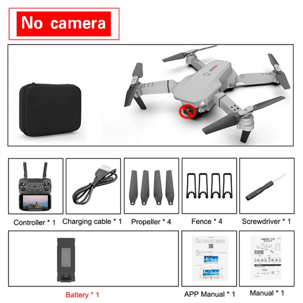 Portable Wi-Fi Drone with 4K Camera and GPS