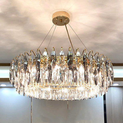 Elegant Crystal Pendant Chandelier