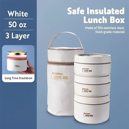 Thermal Insulated Food Container Keeps Lunch Fresh