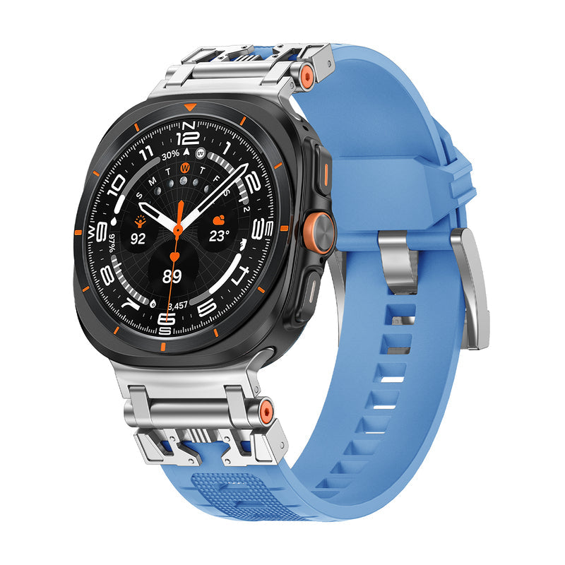 Durable Rubber Band for Samsung Watch 7 Ultra