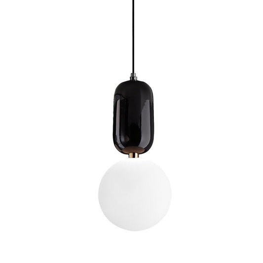 Sleek Dual Glass Hanging Lamp - Lusomart