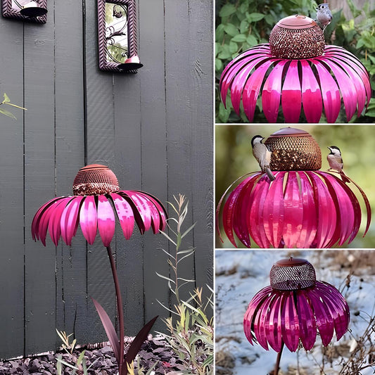 Colorful Bird Feeder Garden Decoration - Lusomart