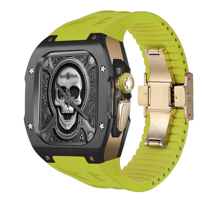Durable Titanium Case & Soft Rubber Band for AW Ultra