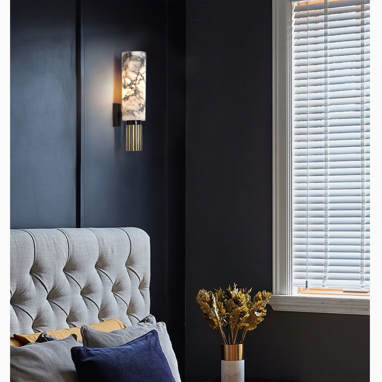 Elegant Marble Wall Light | Premium Stone Lamp