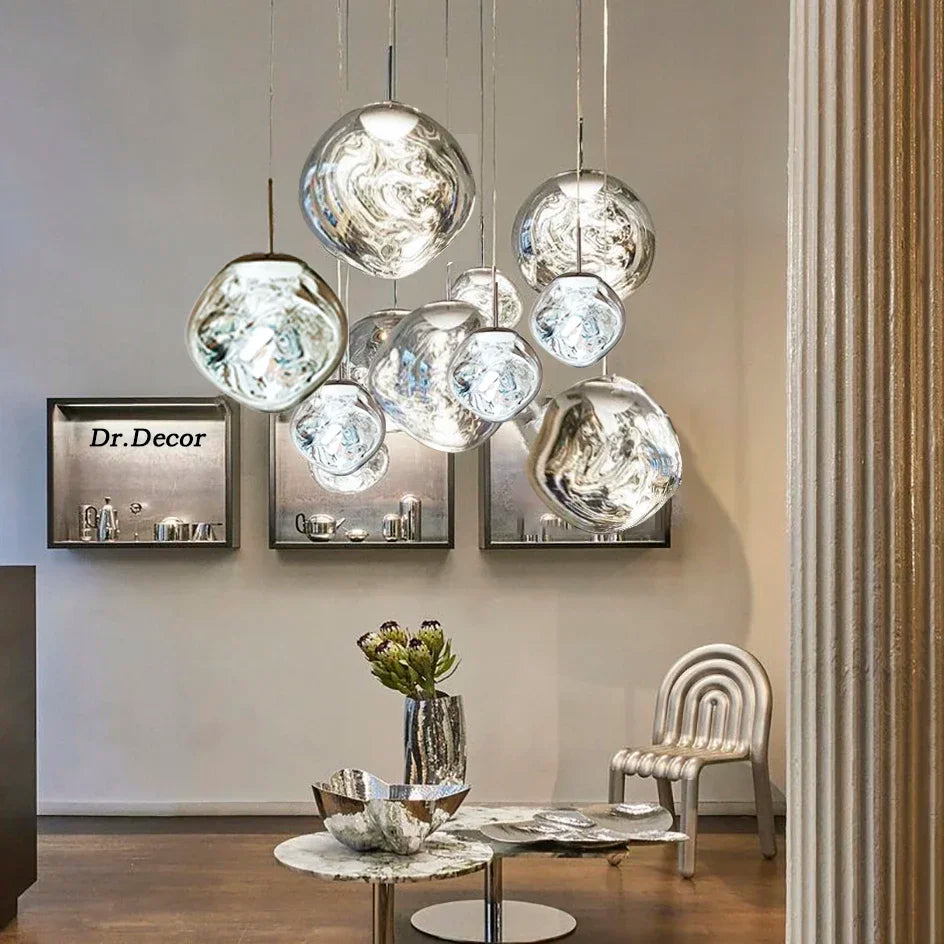 Modern Glass Pendant Lighting For Home