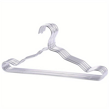 Strong Metal Closet Hangers | Sturdy Space Saving Set