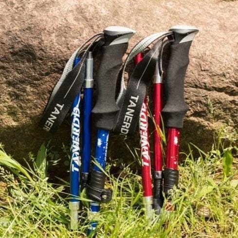 Lightweight Collapsible Hiking Poles With Quick Lock - Lusomart