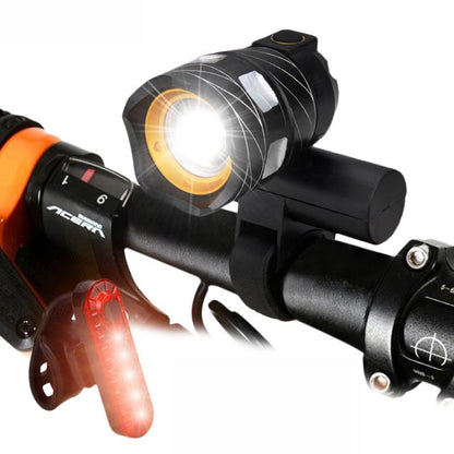 Bright Waterproof USB Bike Front Light With 5 LEDs