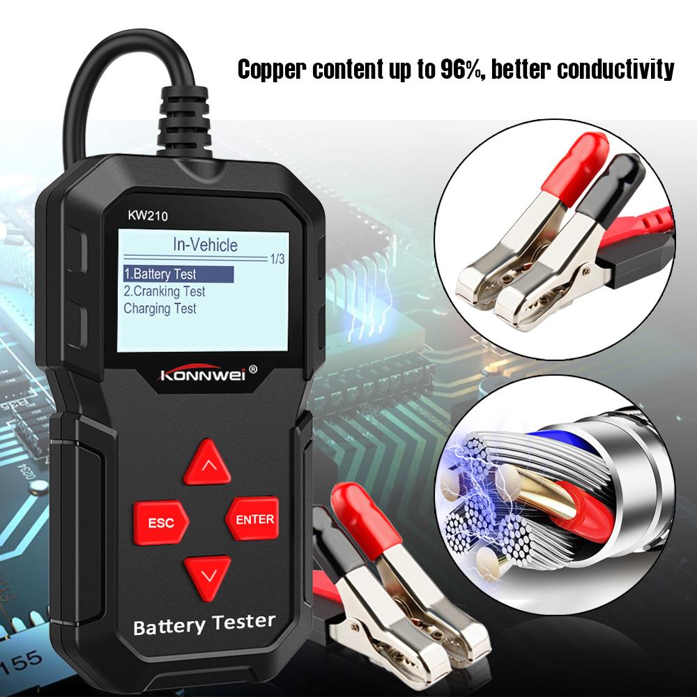 Pro Car Battery Alternator Test Tool Kit