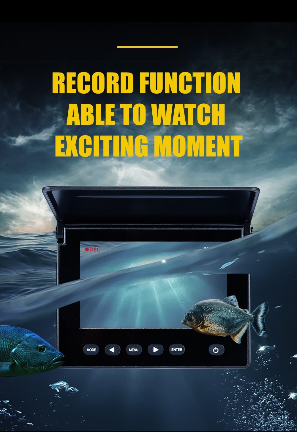 Waterproof Night Vision Underwater Fishing Cam