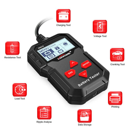Pro Car Battery Alternator Test Tool Kit