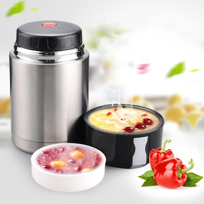 Premium Insulated 800ml Stainless Steel Food Container - Lusomart