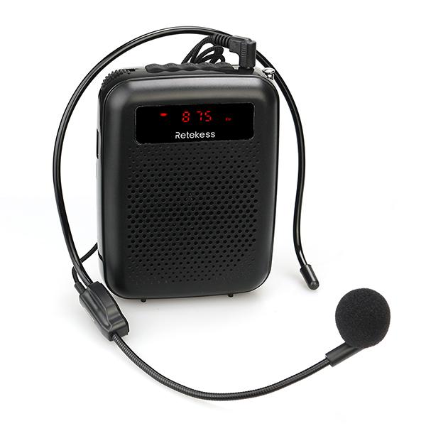 Portable Teacher Voice Amplifier With Audio Playback - Lusomart