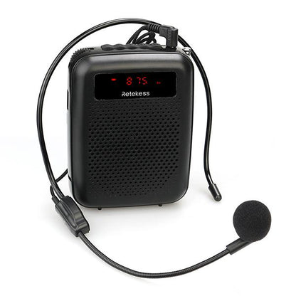 Portable Teacher Voice Amplifier With Audio Playback - Lusomart